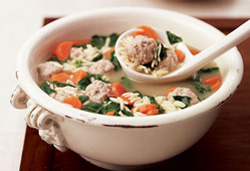 Суп с фрикадельками  – рецепт приготовления с фото 