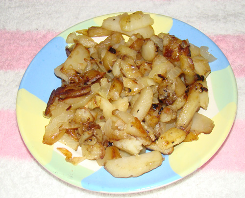 Простая картошка жареная с луком рецепт на сайте Кулинария